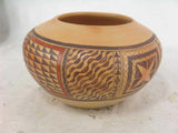 Native American Vintage Hope Pottery Bowl by Darlene Nampeyo, Ca 1980's, #1421