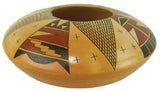 Native American Vintage Hopi Poly Chrome Bowl, by Alice Dashee, Ca 2000's, #1422