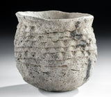A Mogollon Corrugated Pottery Jar - From the Mesa Verde Museum, Ca 1000 to 1150 CE, #1500