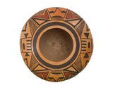 Native American Vintage Hopi Polychrome Pottery Bowl, by Leah Nampeyo, Ca 1960's-70's, #1532