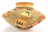 Native American Vintage Hopi Poly Chrome Pottery Jar, by Vernida Polacca Nampeyo (b.1955), #1438
