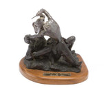 Limited Edition Western Bronze Sculpture, "Life in the Balance", by Lincoln Fox (1942-), 2/20 #1254
