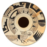 Vintage Hopi Poly Chrome Pottery Vase, Wallace Youvella/Iris Nampeyo, Ca 1980's, #1333 Sold