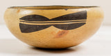 Native American Vintage Hopi Poly Chrome Pottery Bowl, Ca 1940, #1266