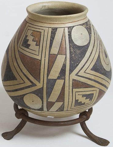 Casas Grandes, Historic Poly Chrome Pottery Jar, #1101 sold