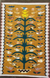Outstanding Native American, Large Navajo weaving, Tree of Life, Ca 20th Century, #1132-Sold