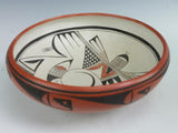 Native American, Hopi Poly Chrome by Emogene Lomakima, Ca 1970's #1181 Removed. Broken in transit and destroyed.