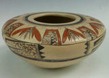Native American, Vintage Hopi Pottery Bowl, by Jean Sahme, Ca 1980's, #1185 Sold
