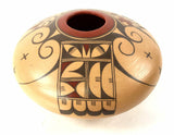 Native American, Vintage Hopi Poly Chrome Pottery Jar, By S. Yessuth, Ca 1990's, #1378