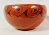 Native American Pottery, Historic Maricopa Pottery Bowl, Ca 1930's, #819 d