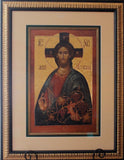 Russian ICON Print on Canvas, "Christ The True Vine" Ca Moscow, 2004 # 939