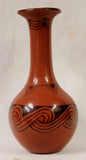 Native American, Maricopa Pottery Vase By T Bread, Ca 1970's, #1027 c,