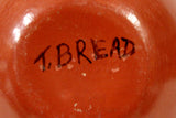 Native American, Maricopa Pottery Vase By T Bread, Ca 1970's, #1027 c,