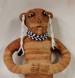 Native American, Mohave Pottery Doll by Betty Barrackman "Norge", Ca 1970's #1026