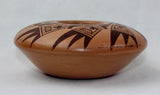 Native American, Vintage Hopi Pottery Bowl, by Claudina Lomakema, Ca 1970's, #1206
