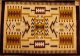 Native American Vintage Navajo Chinle Storm Pattern Weaving by Nancy Etsitty, Ca 1970's, #1219 SOLD