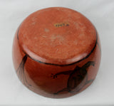Vintage Maricopa Pottery Bowl With Anamail Motifs, Ca. 1940's,  #1281