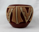 Vintage San Juan Pueblo Pottery by Tomeseta Montoya, Ca 1930's, #1280