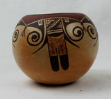 Native American Vintage Hopi Pottery Bowl, by Finkle Sahmie Nampeyo, Ca 1070. #1318 c