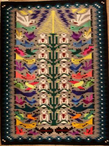 "Tree of Life" Weaving, by  Teresa Foster, #1330 SOLD