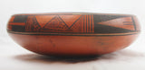 Native American Vintage Hopi Poly Chrome Pottery Bowl, by Garnet Pavatea, Ca 1950's, #1417 Sold