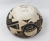 Native American, Vintage Acoma Pottery Bowl, by Marie Z Chino, CA 1950's, #1516 SOLD