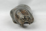 Vintage Inuit Hand Carved Soapstone "Walrus", Ca 1950's, #1539 SOLD
