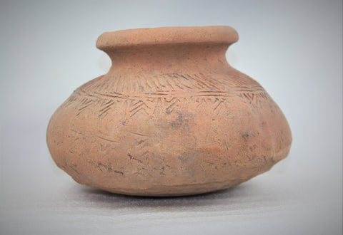 Historic Terracotta pottery from the Ayutthaya Ruins outside of Bangkok, Thailand, #1649
