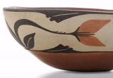 Native American Vintage Santo Domingo Pueblo Pottery Bowl Ca 1960's, #1067 Sold
