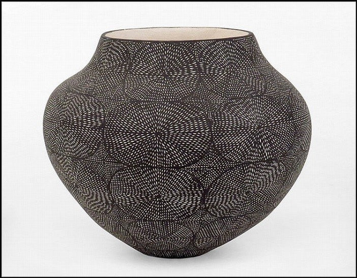 Acoma Pottery : Outstanding Acoma Pottery Olla by Sandra Victorino #40