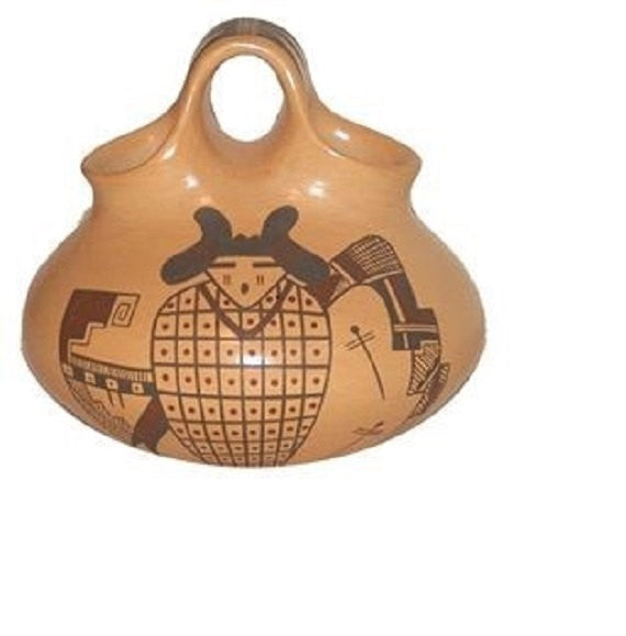 Hopi Pottery : Beautiful Hopi Pottery Jar by Agnes Nahsonhoya #76
