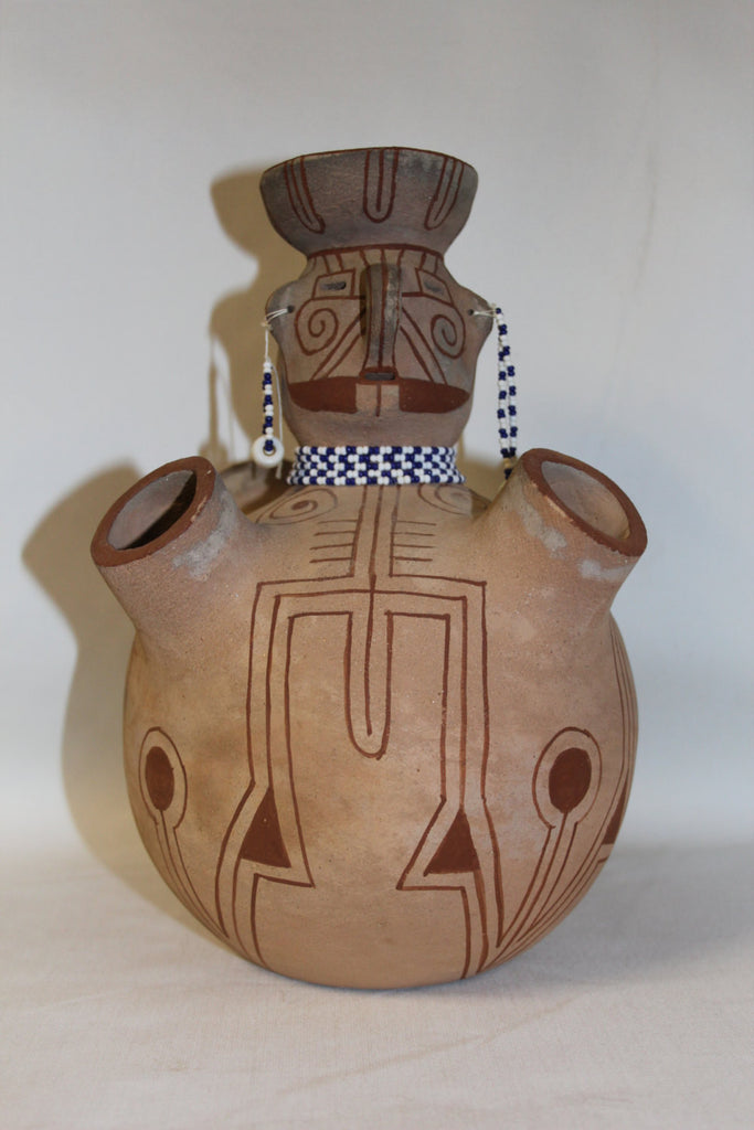 Native American Art : Outstanding Mojave Pottery Effigy, by Elmer Gates #135