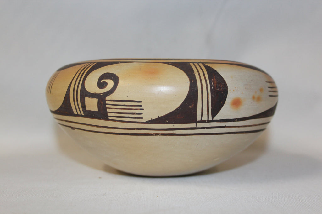 Native American Pottery : Fine Native American Hopi Pottery Bowl, by Lena Charlie #57