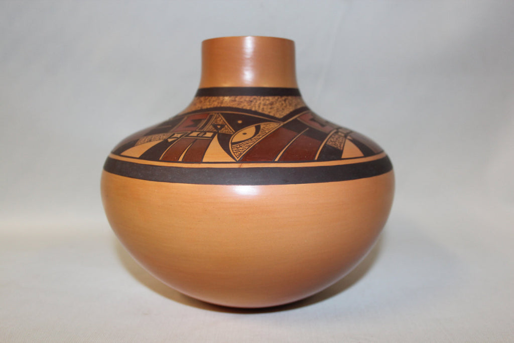 American Indian Pottery : Native American Hopi Pottery Jar by Steven Lucas #71