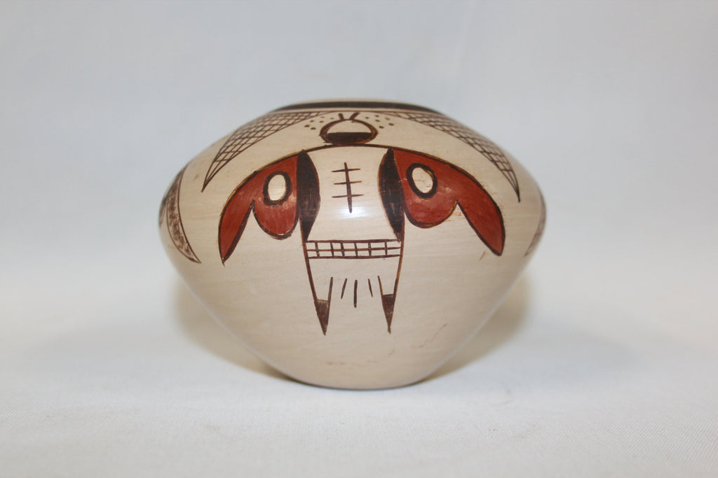 Native American Bowl : Native American Hopi Pottery Bowl, signed by Adelle L. Nampeyo #119