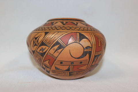 Hopi Pottery : Native American Hopi Pottery Jar, signed by Emma Naha #150 Sold Out