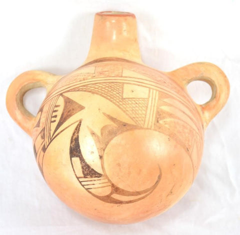 Canteen : Very Nice Native American Hopi Canteen or Saddle Jug #219 SOLD OUT