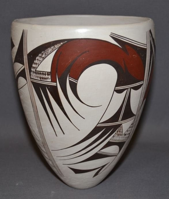 Indian Vase : Native American Hopi Pottery Vase, by Marianne Navasie #229
