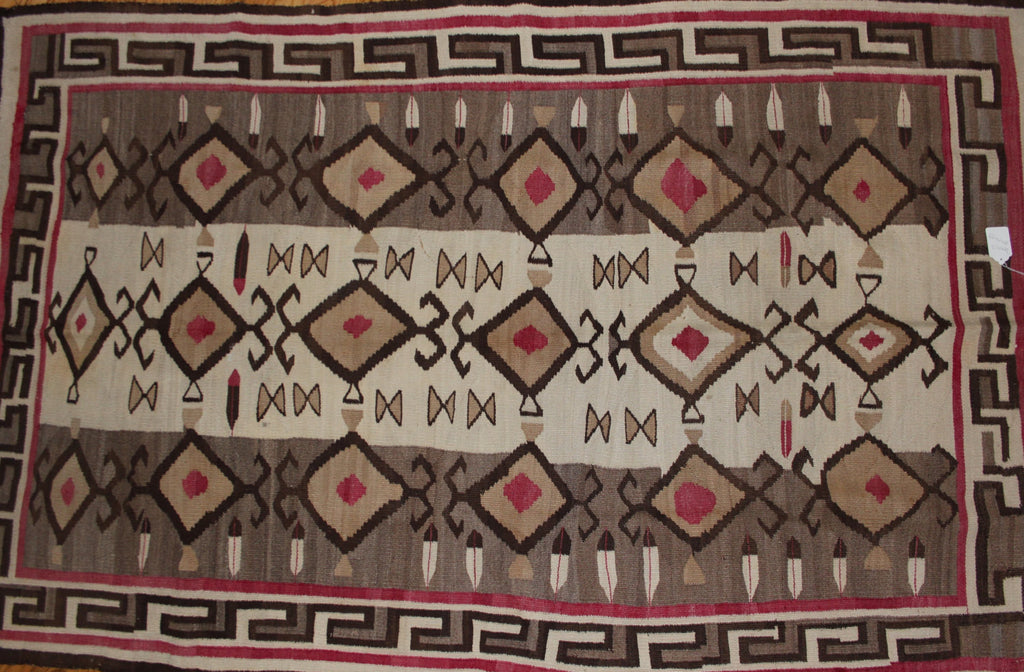 Native American Rug : Navajo Elaborate Teec Nos Pos Rug #101