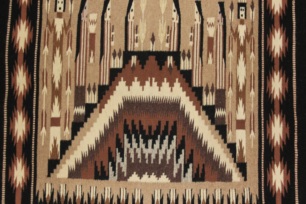 Navajo : Extremely Fiine, Navajo Yei Textile by Sally Simpson #180