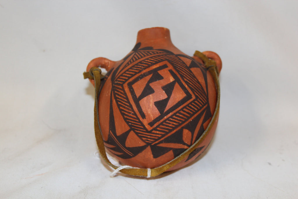 Small Pottery : Minature Acoma Pottery Canteen #220