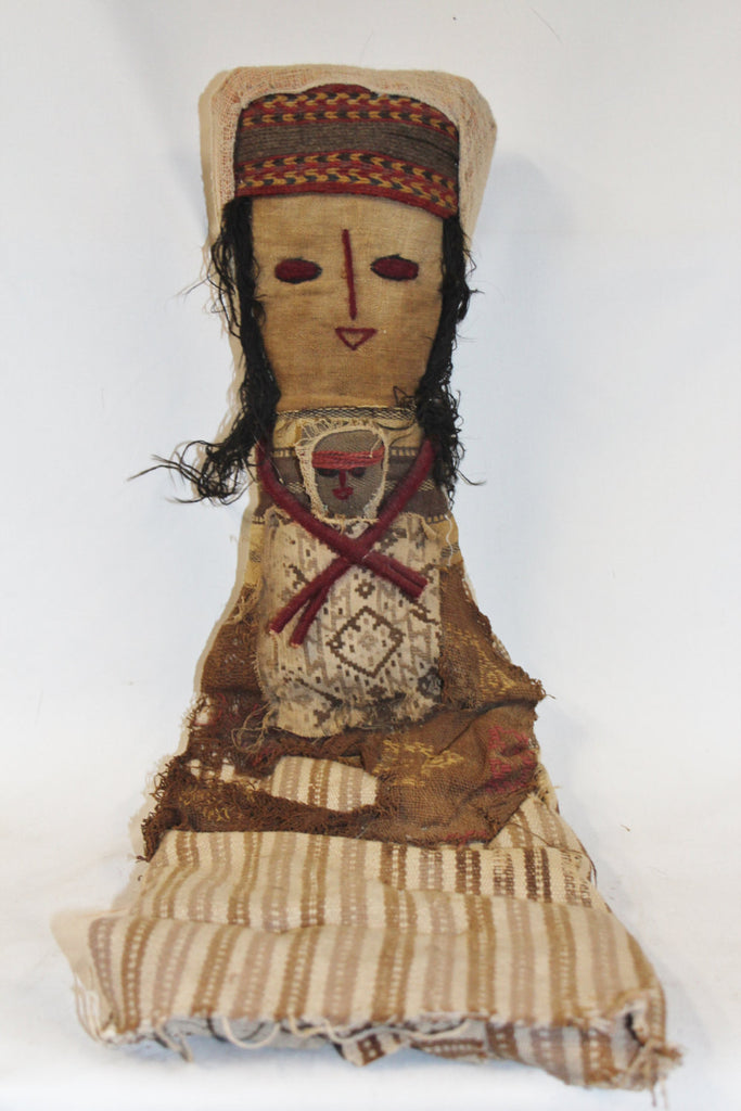 Peruvian Doll : Large Chancay Peruvian Funerary Doll #348