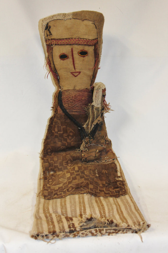Large Chancay Peruvian Funerary Doll #349.