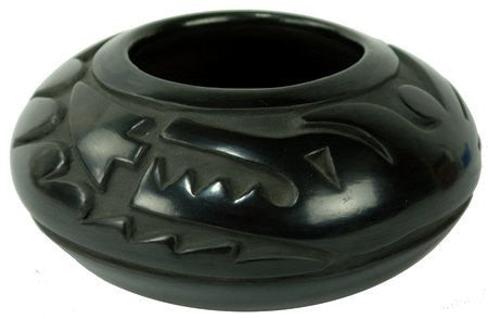 Vintage Pottery : Classic Vintage Santa Clara Pottery Bowl by Camilio Tafoya #297-Sold