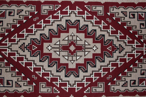 Navajo Ganado/Two Gray Hills Regional Style Weaving by Helen Allen Johnson #324 SOLD