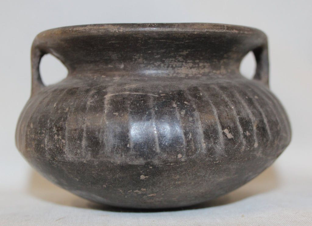 Pottery Bowl : Very Nice Pre-Columbian Chimu Stirrup Pottery Bowl From Peru #365