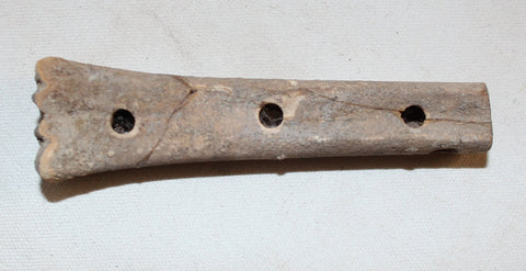 Antique Whistle : A Rare Bone Whistle from the Milagro-Quevedo Culture of Ecuador-Ca 1500 BC #373 SOLD OUT