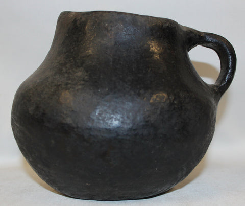 Antique Pottery : Very Good Pre-Columbian Mapuche Pottery Pitcher From Chile #374 SOLD