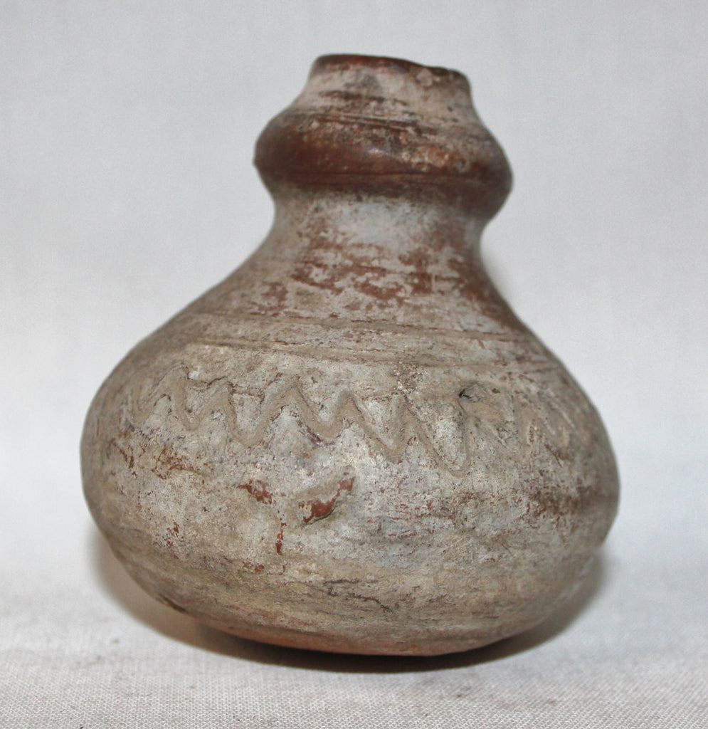 Antique Pottery : Historic Pottery Pot From Bagan, Myanmar #445