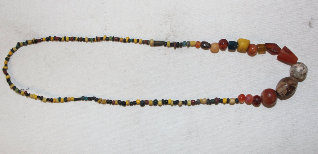 Rare Beads : Rare String of Historic Assorted Beads from Bagan, Myanmar #449